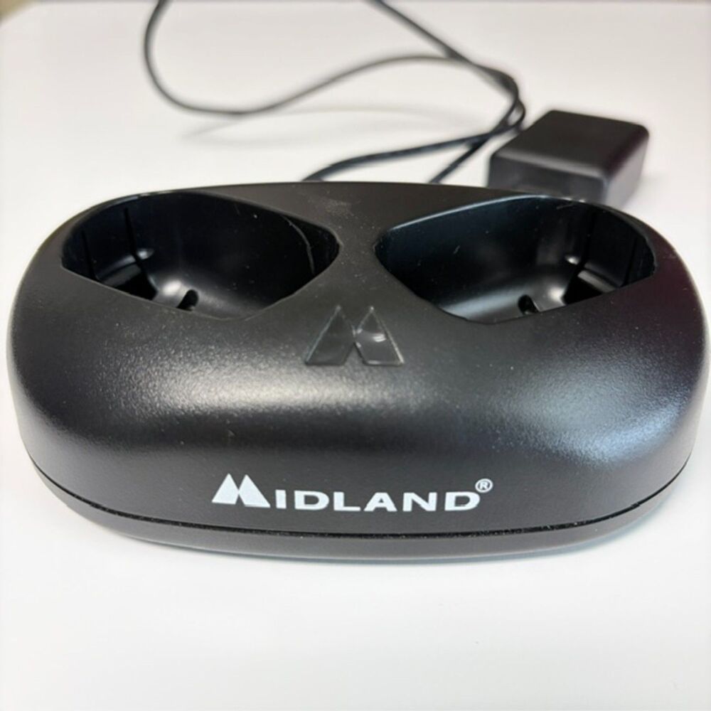 Midland AVP23 X-Talker Dual Charger Dock T51 T61 w/ USB Power Adapter
